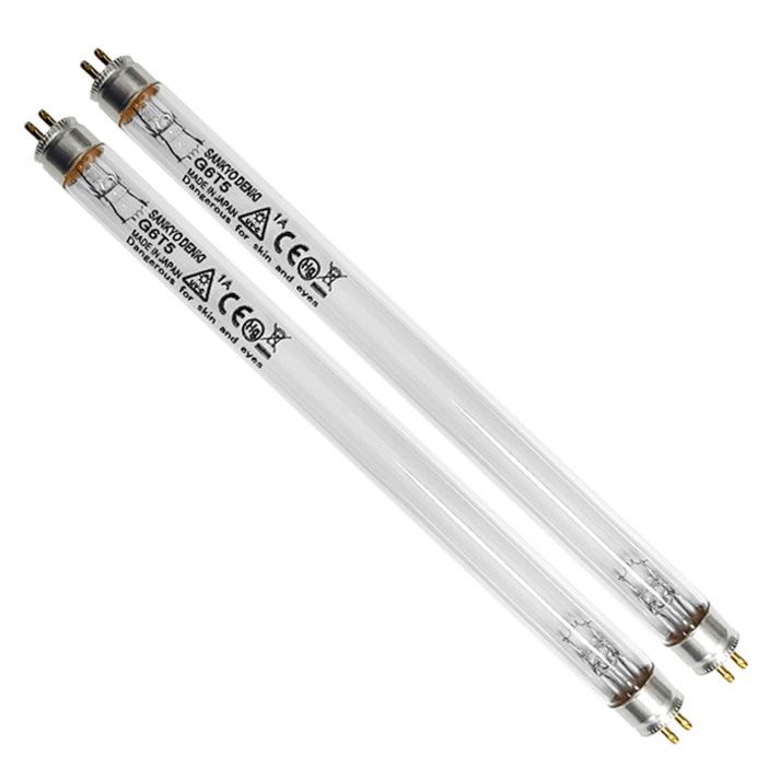 씨플러스존 자외선 소독기 전용 램프등 2개, 전구색 20221223
