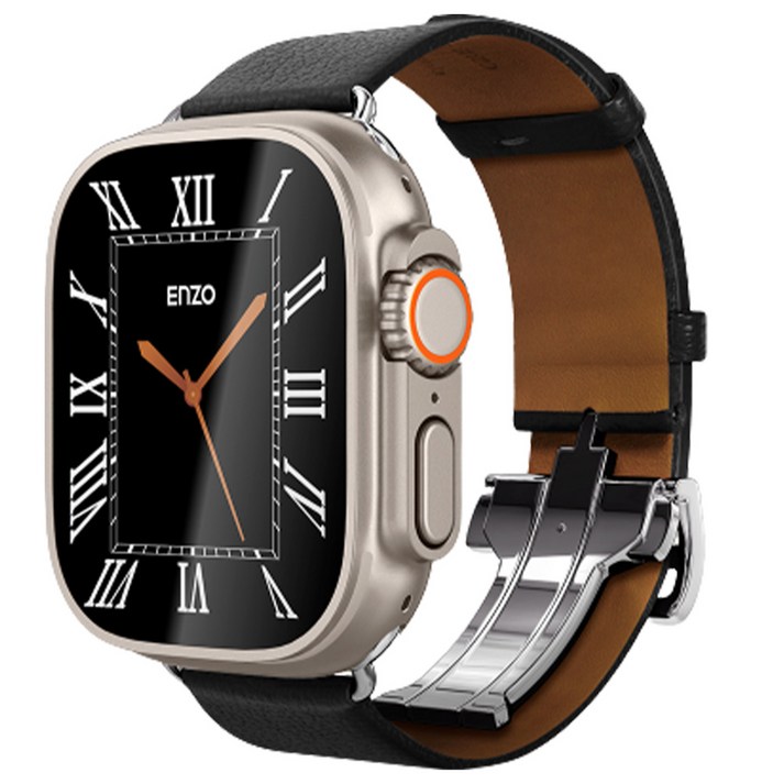 슈피겐 애플워치 스트랩 엔조, 블랙, 1개