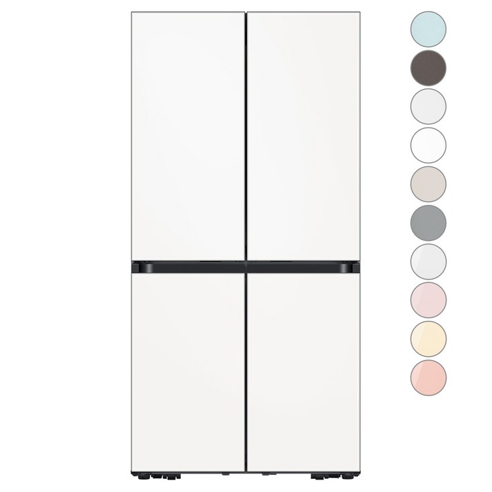 삼성비스포크키친핏 [색상선택형] 삼성전자 비스포크 키친핏 4도어 냉장고 615L 방문설치