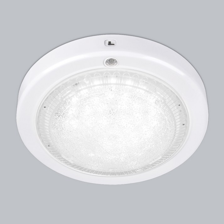 EL 국산 아크릴 원형 센서등 LED20W 주광색 플리커프리, 주광색, 1개