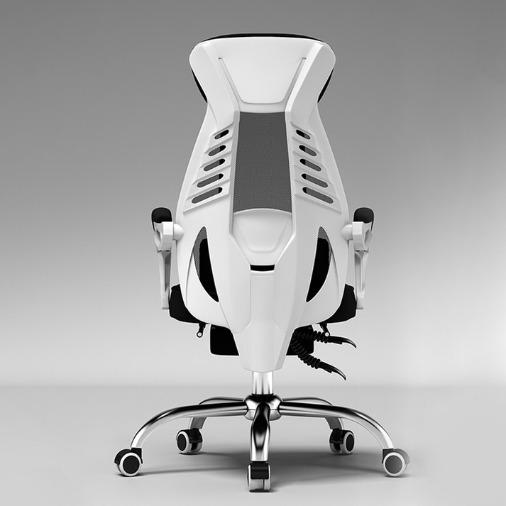 아우스 KOC 컴퓨터의자 사무용의자 학생의자 사무실의자 책상의자 학생의자 공부의자 중역의자 피씨 PC방 편한 대학생 의자추천, KOC-04 WHITE