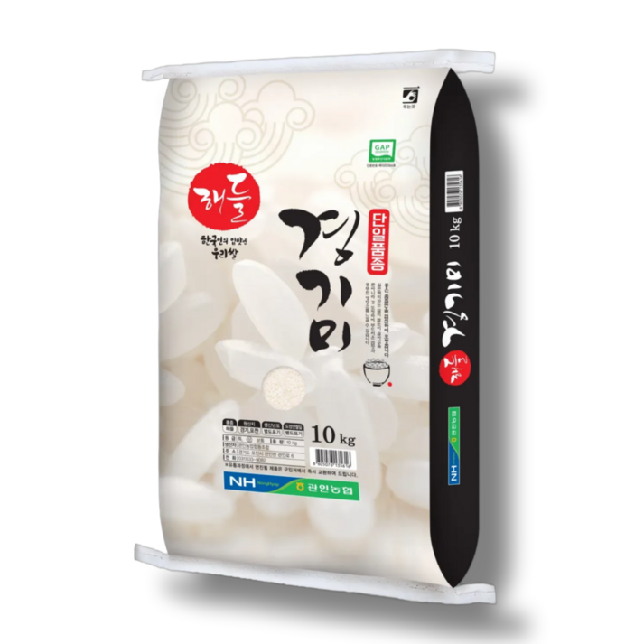경기미 농협쌀 해들미 단일품종 찰지고 고소한 밥맛