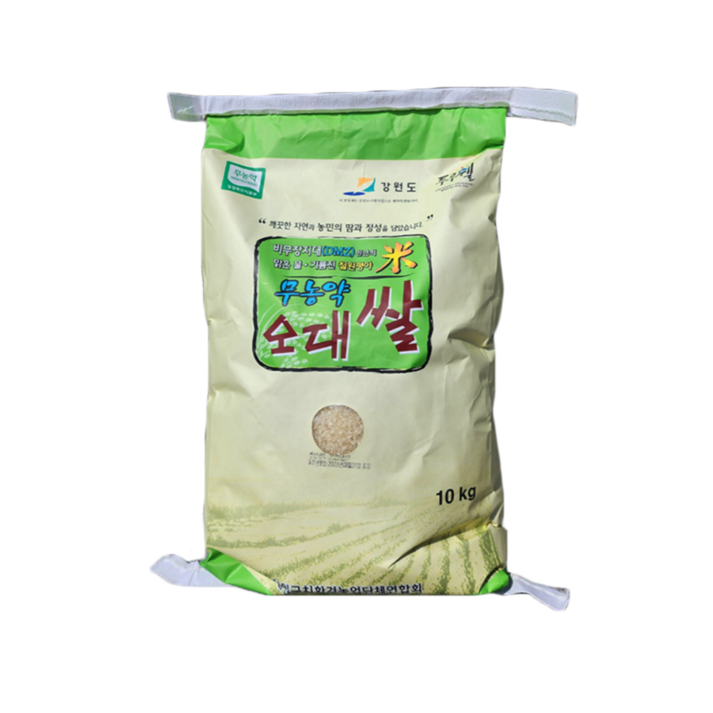 철원오대쌀20kg 강원도 철원 오대쌀 햅쌀 DMZ 지역 무농약 친환경 10KG 쌀, 1개