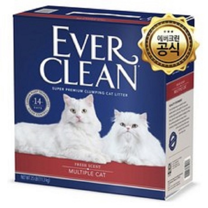 에버크린 MC 11.3kg 고양이화장실모래 흡수형모래 고양이용품 고양이화장실 고양이화장실용품 반려동물용품 고양이모래 응고형모래 20230112