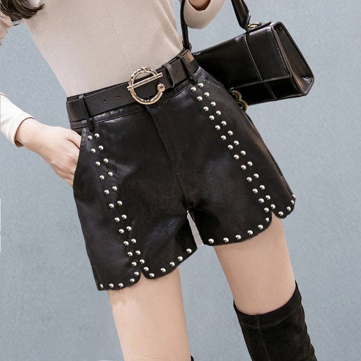 가죽 반바지 반짝이 댄스복 아랑고고장구 난타복 빅사이즈 공연복 난타 의상 트로트 여자 가수