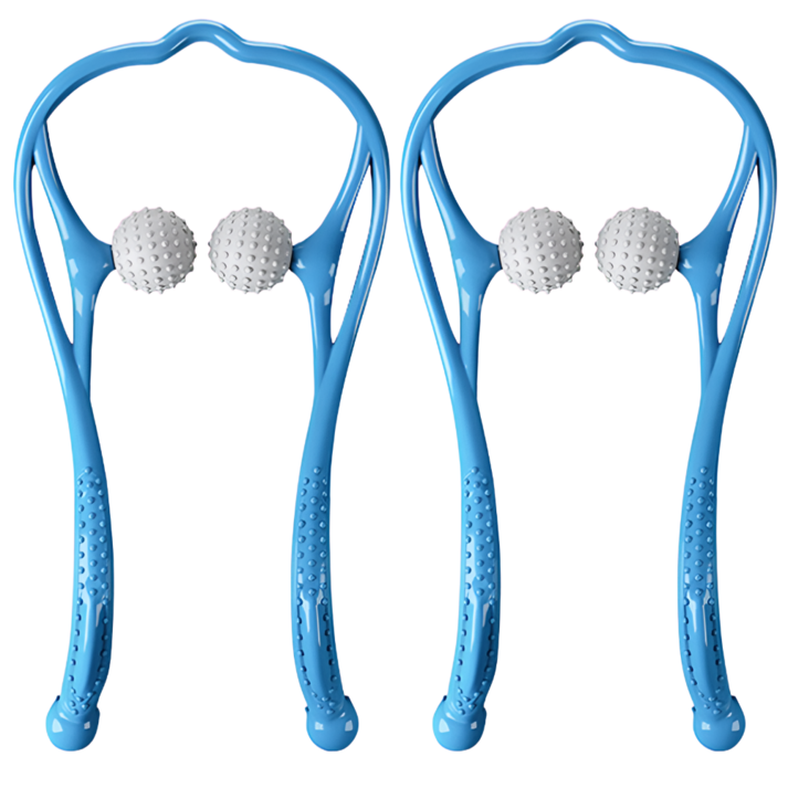 넥포인트 3세대 골프공 목 어깨 경추 마사지기