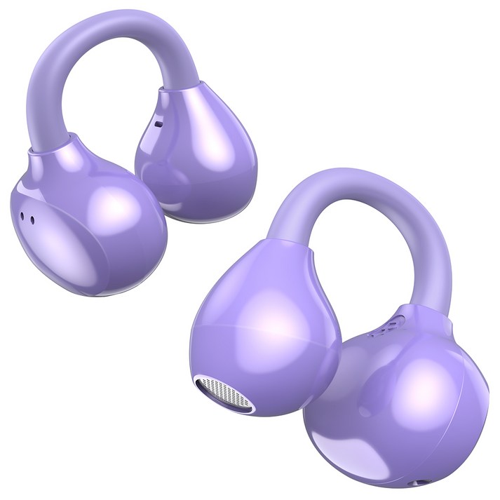 OGIVA 오픈형 블루투스 이어폰 편안한 착용 운동용 일상용 가벼운 착용감 귀걸이형 고음질 HiFi