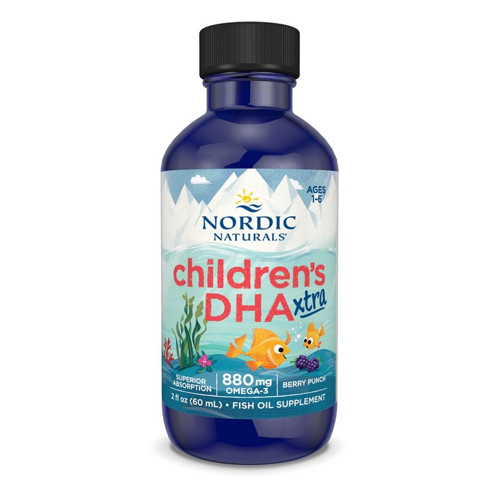 노르딕내츄럴스 칠드런스 DHA 엑스트라스트랭스 어린이 오메가3 880mg 베리