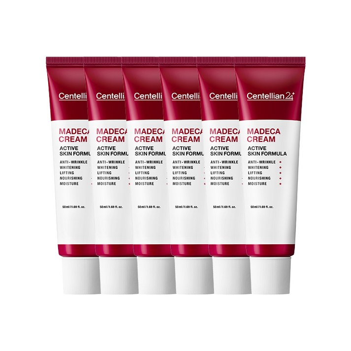 동국제약 센텔리안24 마데카크림 액티브 스킨 포뮬러 50ml, 50ml, 6개