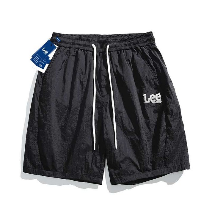 LEE 패션 캐주얼 남녀공용 아웃도어 아이스 실크 반바지