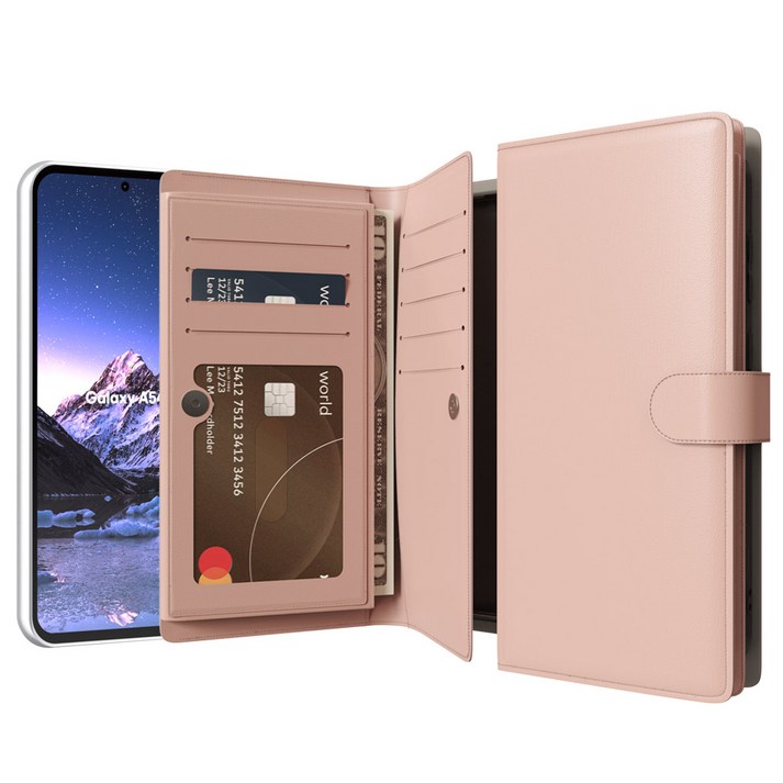 하이온 파치오 지갑형 가죽 다이어리 휴대폰 케이스