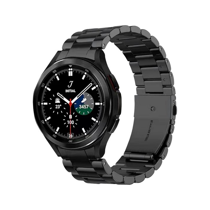 메이리앤 갤럭시 워치4 갤럭시 워치4 클래식 스테인리스 프리미엄 날개 메탈 스트랩