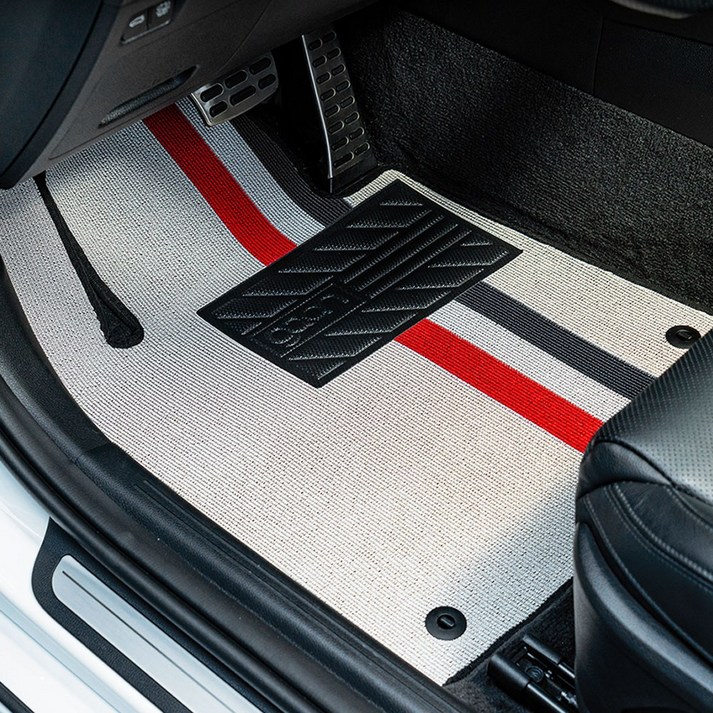 가온 자동차 뉴 코일 카매트 확장형 디자인 매트 전차종, 크림라인, 컨텐츠 참조