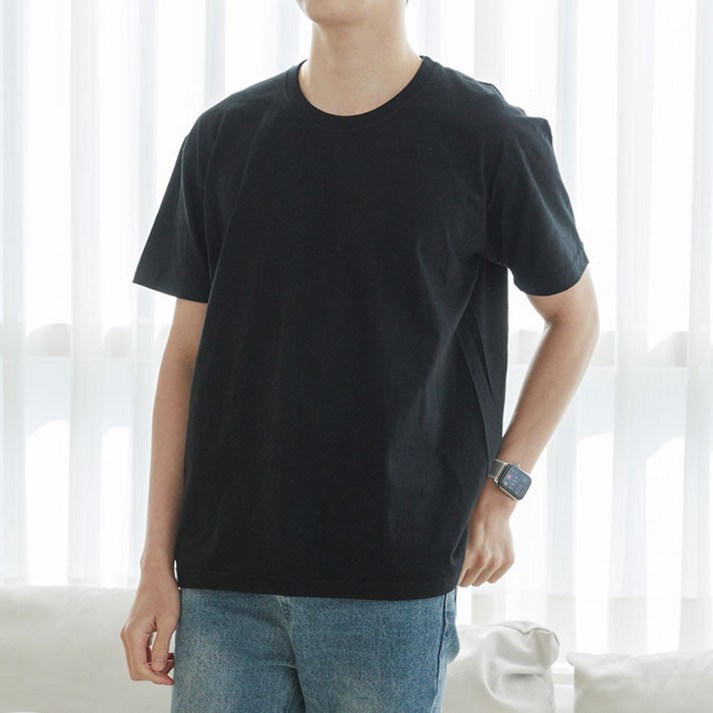 예스플러스 국내산 베이직 20수 반팔면티 3P