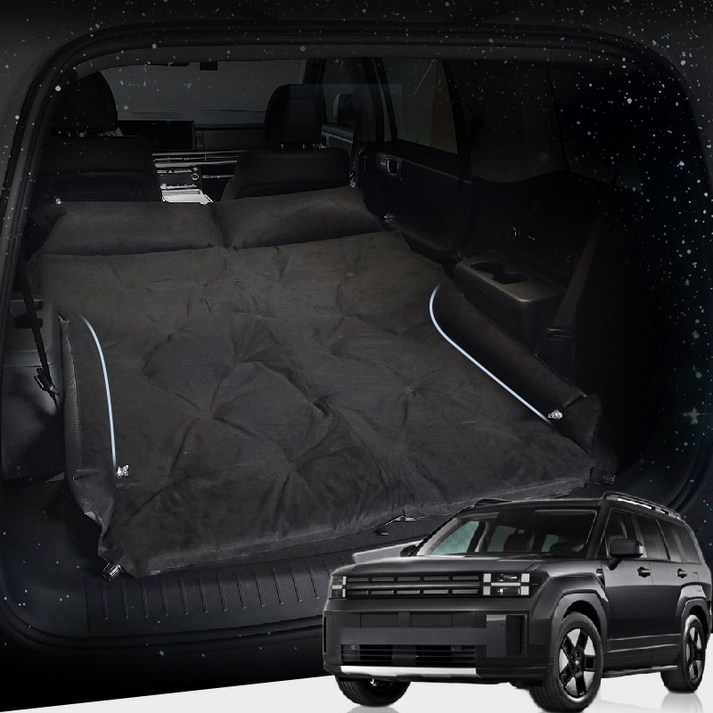 썬카 디올뉴 싼타페MX5 스웨이드 에어매트 트렁크매트 자동충전