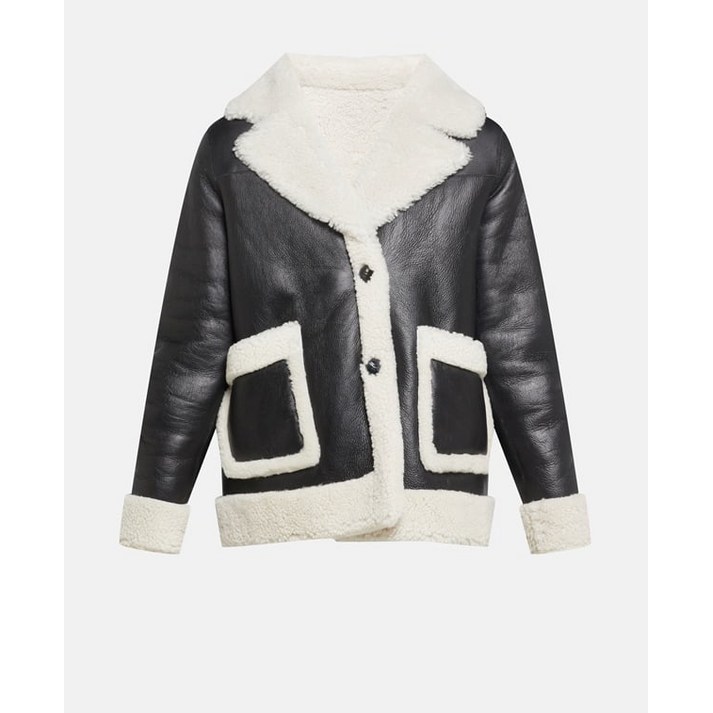 마쥬 여성 가죽 레더 자켓 블랙 MFPOU00904 969944 관부가세포함가