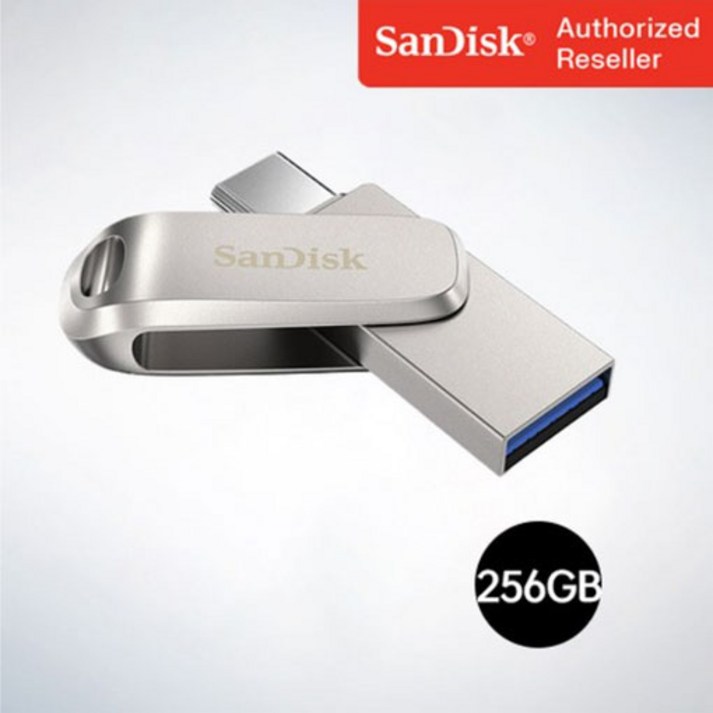 샌디스크 USB 메모리  Ultra Dual Drive Luxe 울트라 듀얼 드라이브 럭스  Type-C OTG USB 3.1 SDDDC4 256GB - 쇼핑뉴스