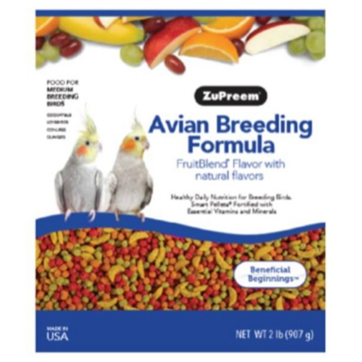 앵파크 주프림 펠렛 브리더 중형 앵무새 먹이 모이