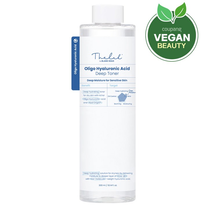 더랩바이블랑두 올리고 히알루론산 저분자 딥 토너 300ml, 300ml, 1개