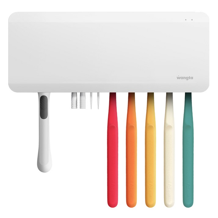 왕타 바이올렛 칫솔 살균 건조기 WTV001, WTV001, 화이트