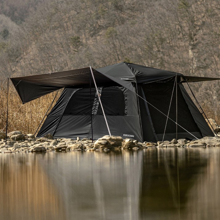아이두젠 아마데우스 원터치 블랙코팅 타프 익스텐션 호환 텐트