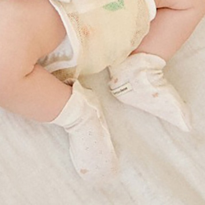 밤부베베 신생아용 꽃 발싸개