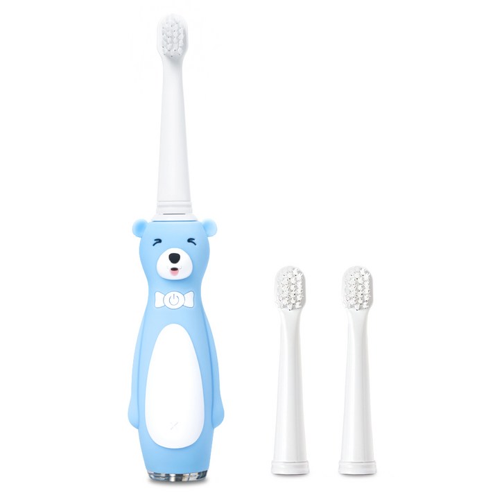 오아 클린이 베어 어린이 음파 전동칫솔, 단일상품, 블루, 1세트