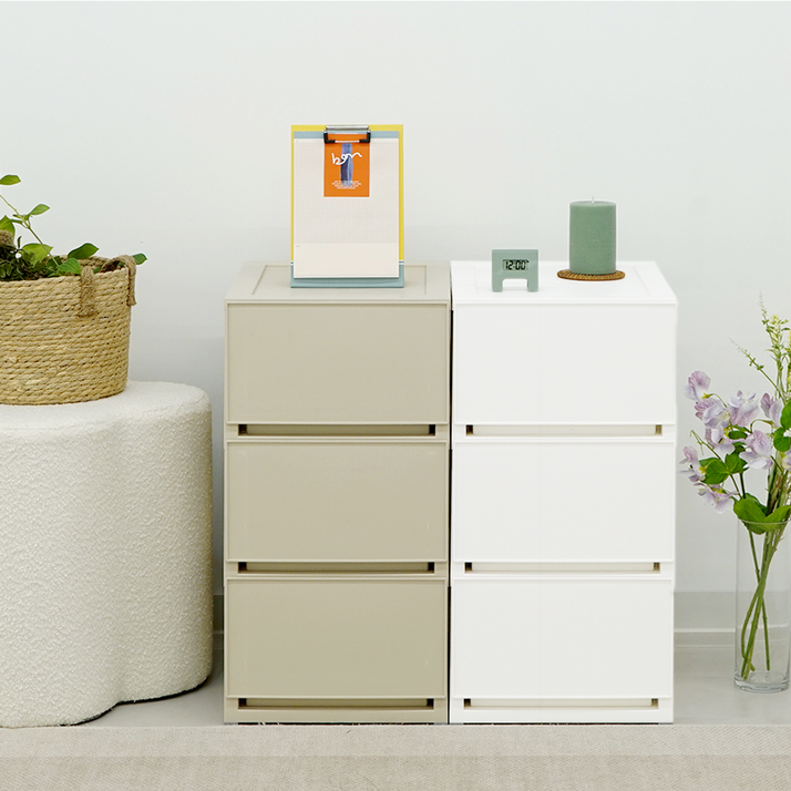 엠비코 국내 제조 모던 슬림 서랍장