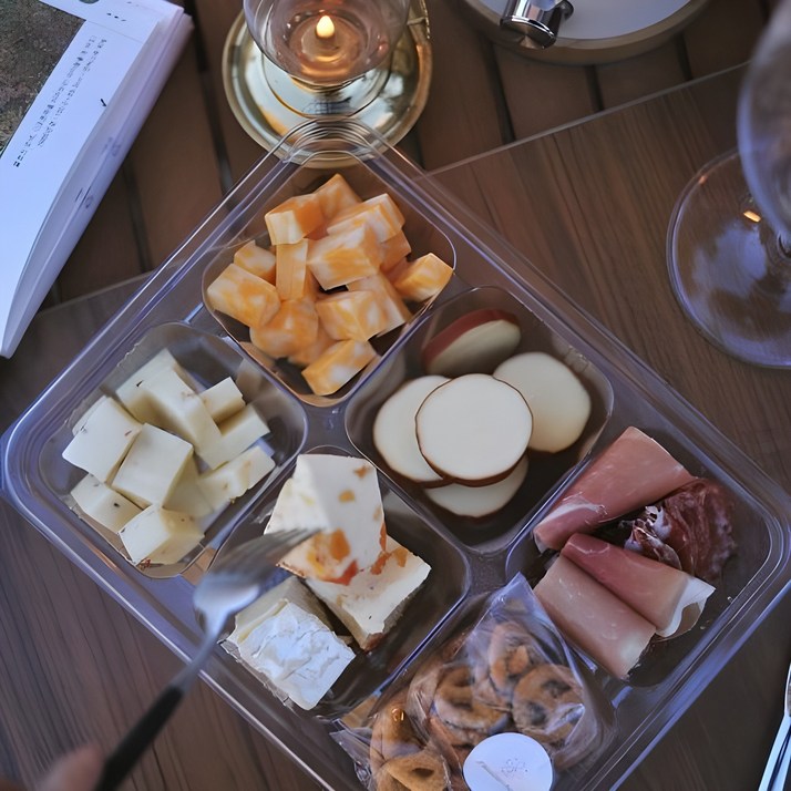 무료 배송 10종 치즈 샤퀴테리 플래터 위스키 와인 캠핑 피크닉 홈파티 혼술 홈술 안주 340g