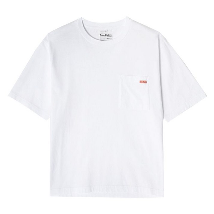 기타 명품아크네스튜디오 ACNE STUDIOS CL0219 OPTIC WHITE 공용 반팔티 CL0219OPTICWHITE