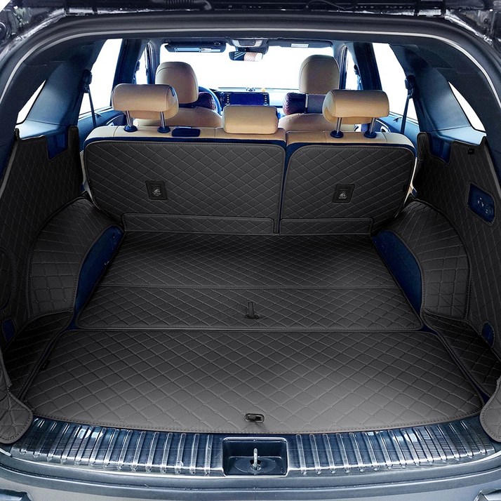 마르테가 풀커버 트렁크매트 더뉴 쏘렌토MQ4 2023 차박매트 사이드커버 트렁크커버, 블랙, 더뉴쏘렌토MQ4 5인승2023