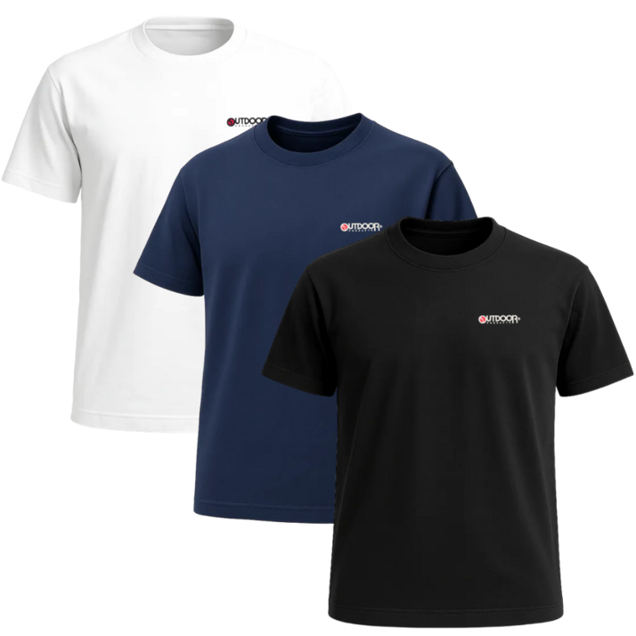 아웃도어프로덕트 남녀공용 티셔츠 반팔티 20수 3pack