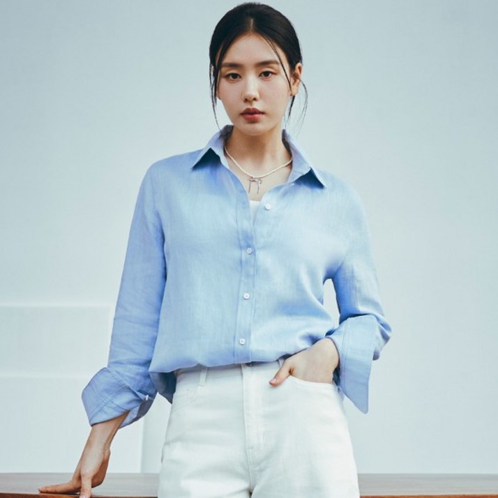 [최초가69,900원]셀렙샵 에디션 24SS 루즈핏 린넨셔츠