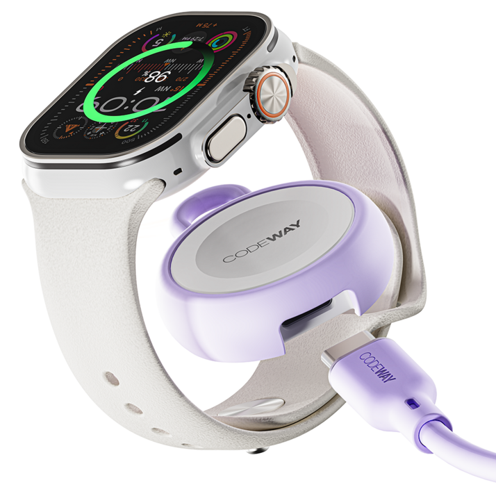 코드웨이 c타입 애플워치 무선충전기 케이블 1.2m