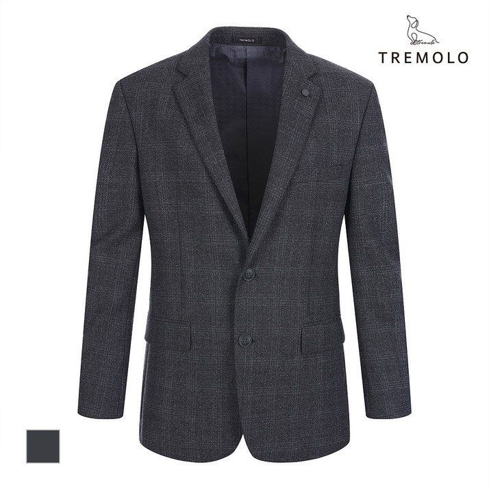 [TREMOLO] 남성 윈도우 체크 정장자켓_TGRGAVW9326