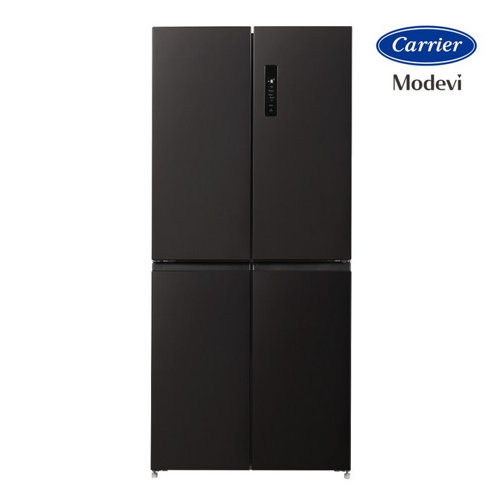 캐리어 인증점 모드비 피트인 508리터 4도어 양문형 냉장고 MRNF508BPM1 블랙메탈, MRNF508BPM1