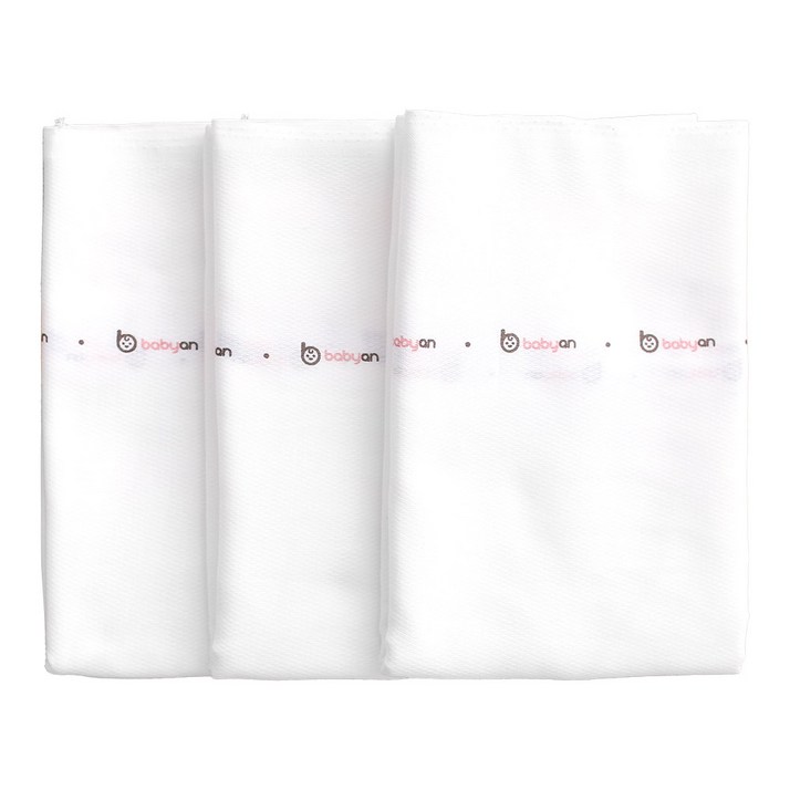 베이비앙 국내산 순면 엠보손수건 30장50장