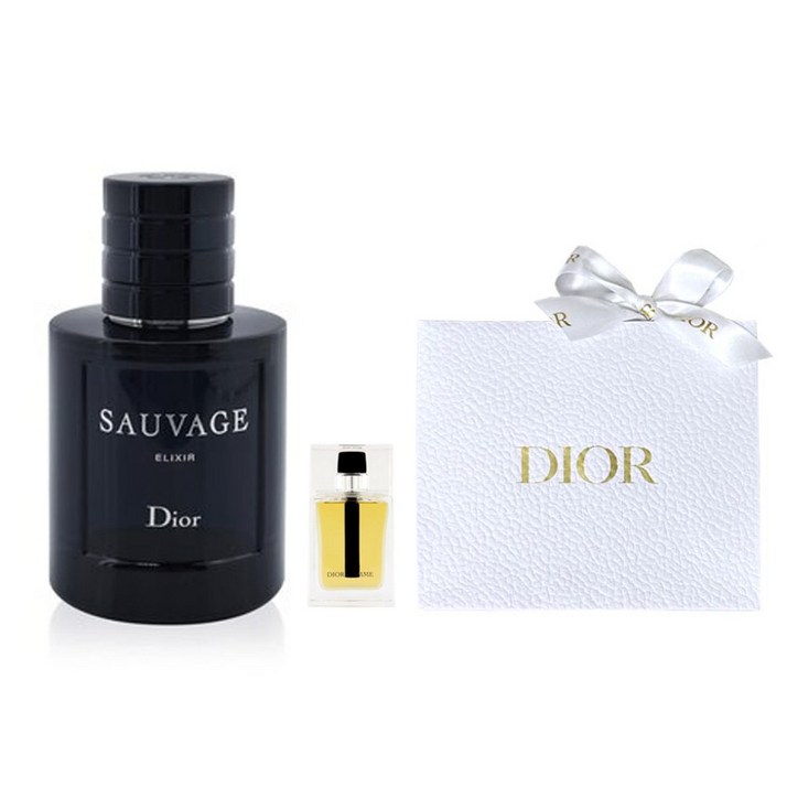 디올 소바쥬 엘릭서 60ml  10ml 백화점정품, 쇼핑백