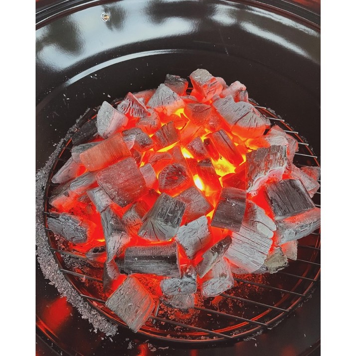 [청정참숯] 백탄 캠핑 바베큐 비장탄 두번구운백탄 사이즈 S/M/L 5kg/10kg 구이용 업소용