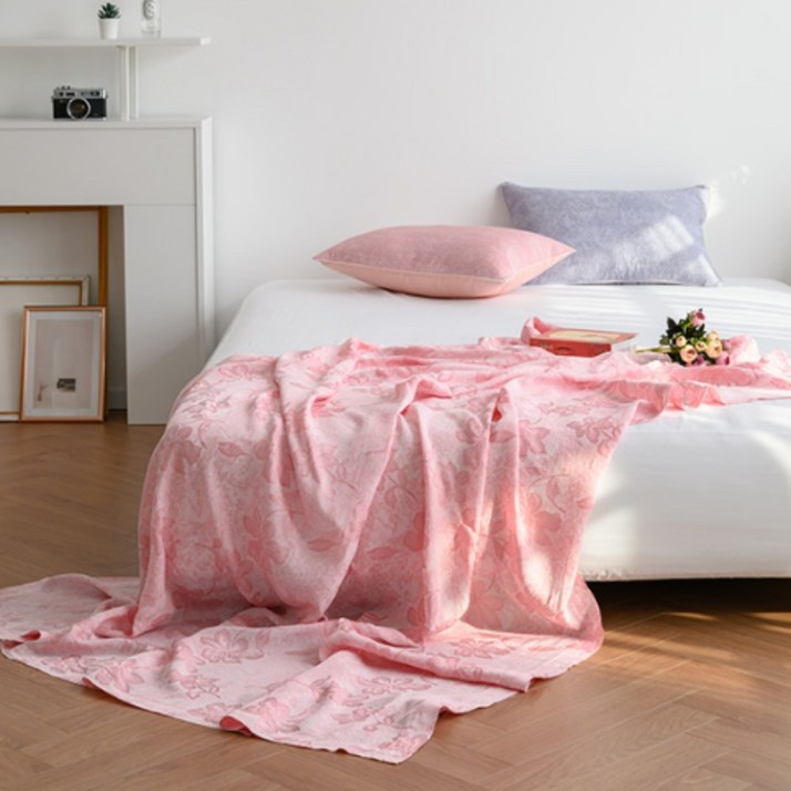 쿨자미 풍기인견 100% 국산 시원한 여름 냉감 홑이불 SS