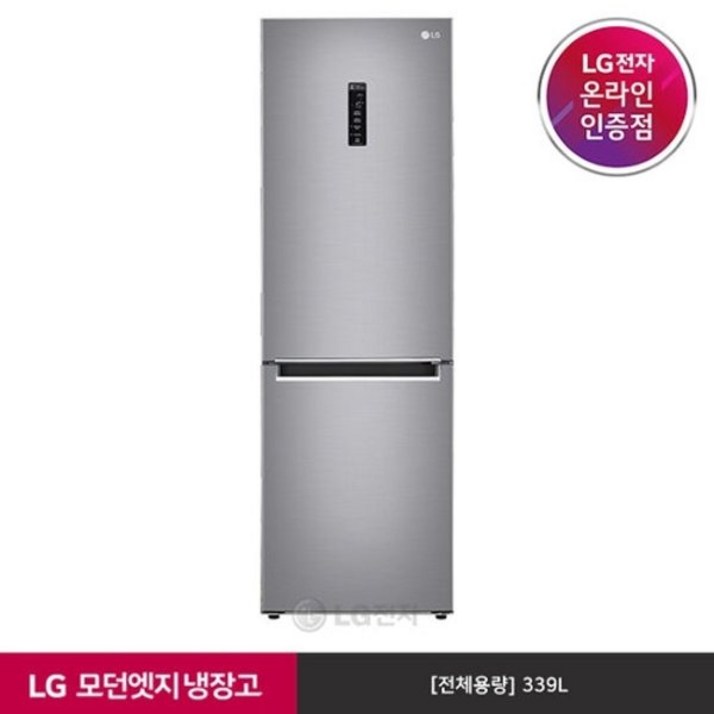 LG전자 LG 유러피안 슬림 디자인 모던엣지 냉장고 M341SN53