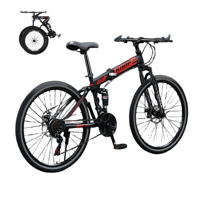 고성능 케이디 MTB 자전거 접이식 산악 입문용