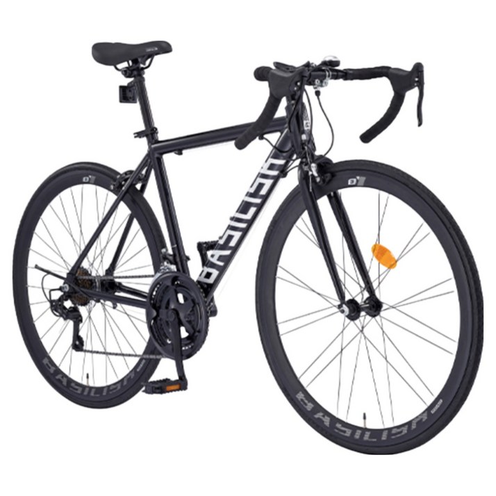 삼천리 2025 완조립 700C 바실리스크 14단 주니어 성인 생활용 알루미늄 로드 바이크 사이클 자전거, 라이트실버