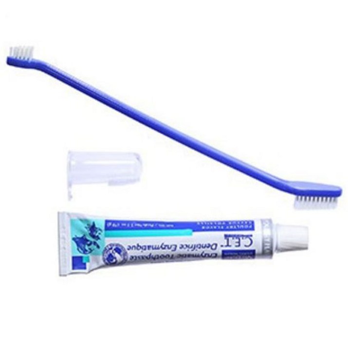 버박 반려동물용 CET 치약 칫솔 세트, 70g, 1세트 버박 반려동물용 CET 치약 칫솔 세트, 70g, 1세트