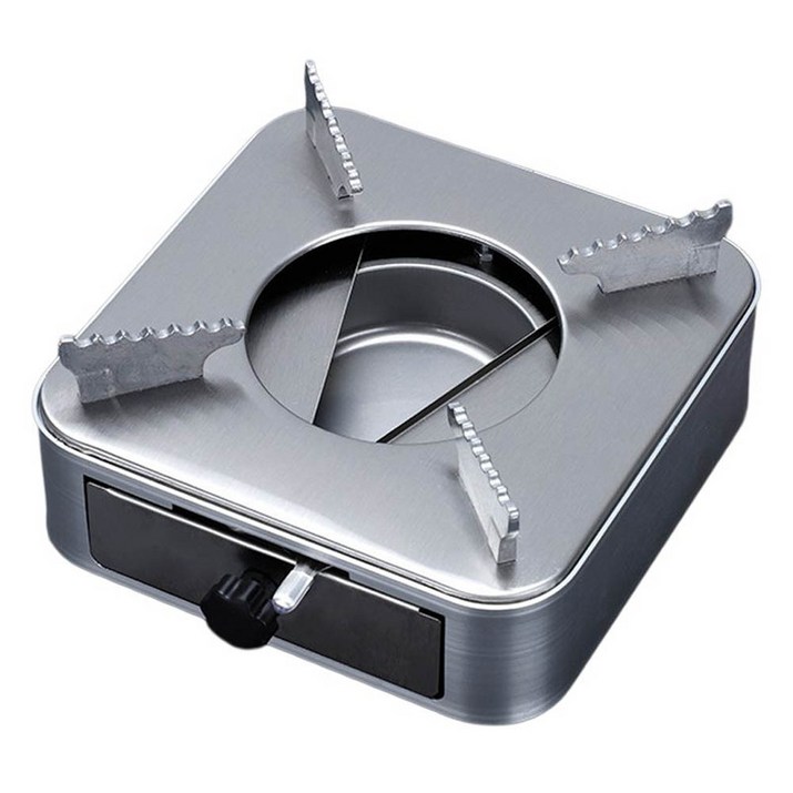 미니화로 스토브 스틸 워머, 실버, 1개