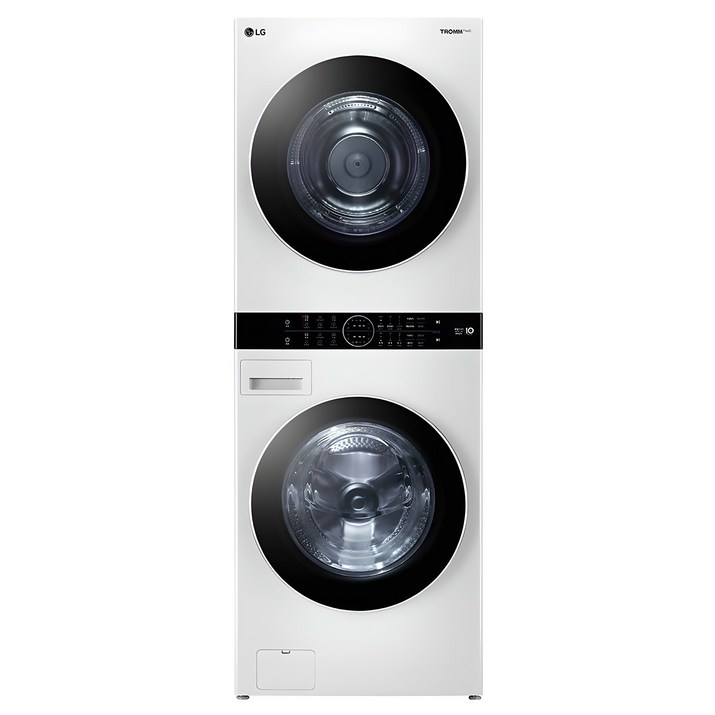 LG 트롬 워시타워 W20WAN 세탁기 23kg 건조기 20kg 릴리 화이트 방문설치