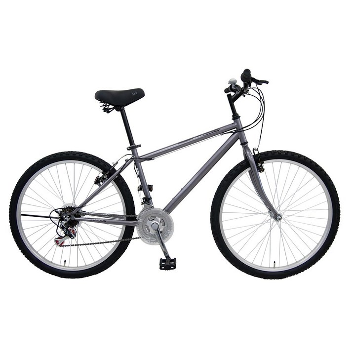 삼천리자전거 빅마운틴 21단 26인치 생활용 MTB 자전거 155cm, 다크실버, 1개, 170cm