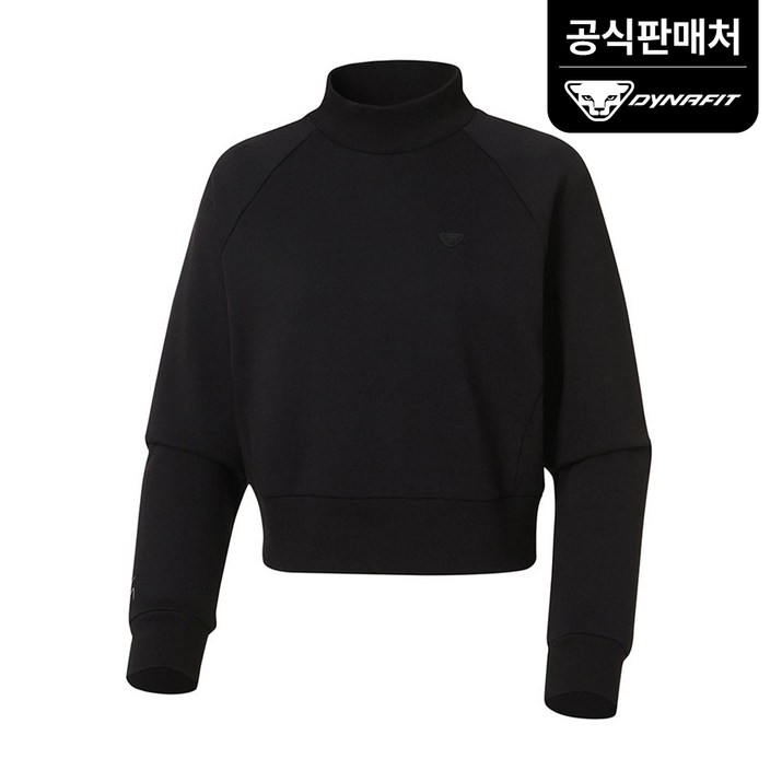 다이나핏 정상가 99000원 여성 CELINA (셀리나) 맨투맨 (Black) (YWU22254Z1)_GNWT