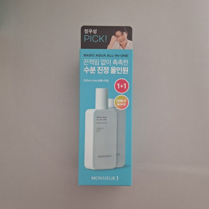 무슈제이 베이직 아쿠아 수분 진정 올인원 200ml 1개