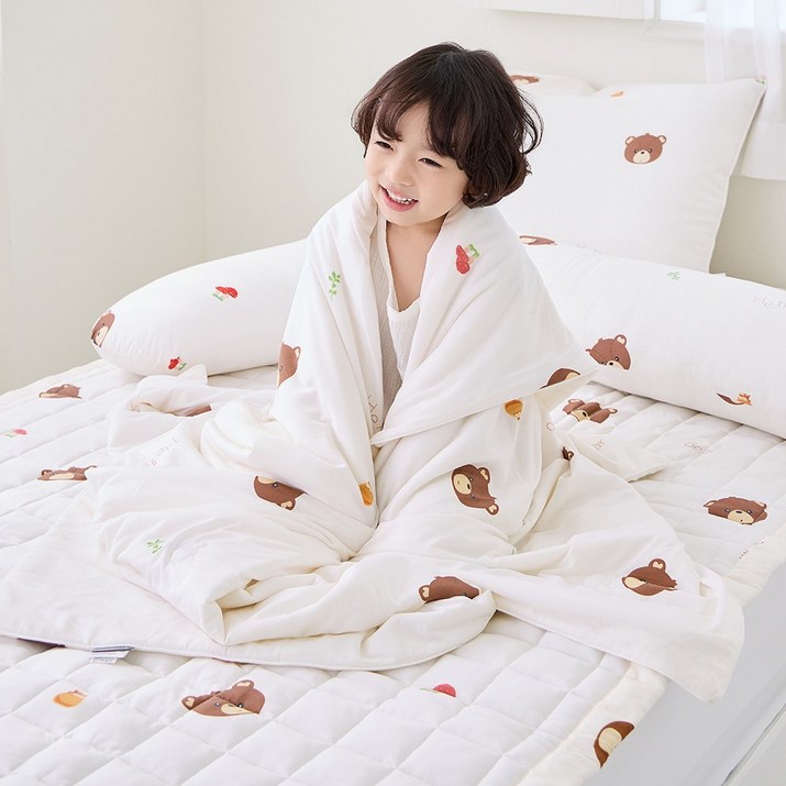 여름 냉감 이불 어린이 여름 차렵이불 키즈 침구 세트